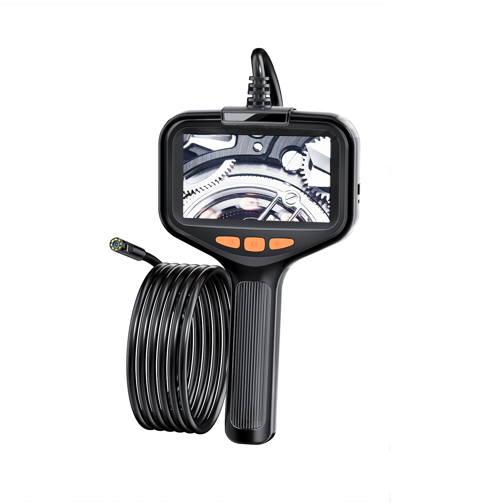 Endoscope Inspection Camera - Câmera endoscópica portátil p200, cabo de